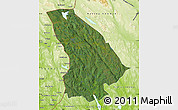 Satellite Map of Torsby Kommun, physical outside