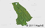 Satellite Map of Torsby Kommun, single color outside