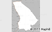 Gray Simple Map of Torsby Kommun