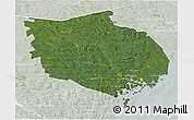 Satellite 3D Map of Örnsköldsvik Kommun, lighten