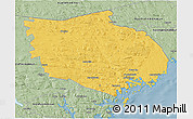 Savanna Style 3D Map of Örnsköldsvik Kommun