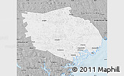 Gray Map of Örnsköldsvik Kommun