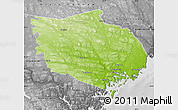 Physical Map of Örnsköldsvik Kommun, desaturated