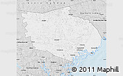Silver Style Map of Örnsköldsvik Kommun