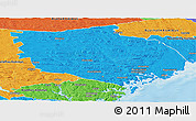 Political Panoramic Map of Örnsköldsvik Kommun