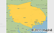 Savanna Style Simple Map of Örnsköldsvik Kommun