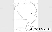 Blank Simple Map of Hallstahammar Kommun