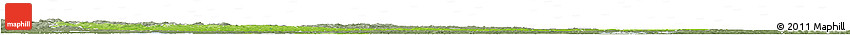 Physical Horizon Map of Västmanlands Län, semi-desaturated