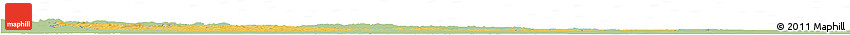 Savanna Style Horizon Map of Västmanlands Län, single color outside