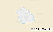 Classic Style 3D Map of Surahammar Kommun, single color outside