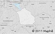 Silver Style 3D Map of Surahammar Kommun
