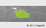 Physical Panoramic Map of Surahammar Kommun, desaturated