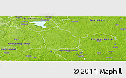 Physical Panoramic Map of Surahammar Kommun