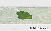 Satellite Panoramic Map of Surahammar Kommun, lighten