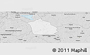 Silver Style Panoramic Map of Surahammar Kommun