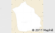 Classic Style Simple Map of Surahammar Kommun