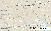 Shaded Relief 3D Map of Västeras Kommun