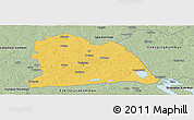 Savanna Style Panoramic Map of Västeras Kommun