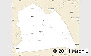 Classic Style Simple Map of Västeras Kommun