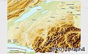 Physical 3D Map of Fribourg