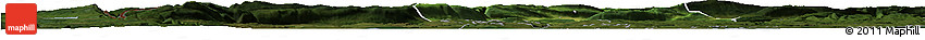 Satellite Horizon Map of Neuchâtel, darken