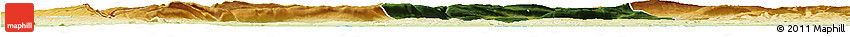 Satellite Horizon Map of Neuchâtel, physical outside