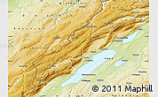 Physical Map of Neuchâtel