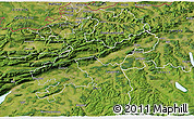 Satellite 3D Map of Solothurn