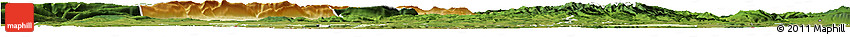 Physical Horizon Map of Solothurn, satellite outside