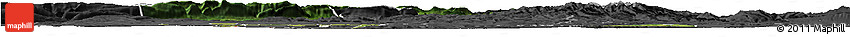 Satellite Horizon Map of Solothurn, darken, desaturated