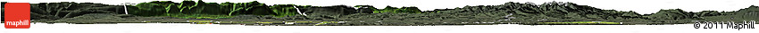 Satellite Horizon Map of Solothurn, darken, semi-desaturated