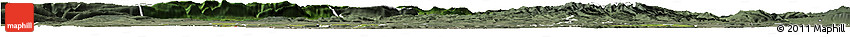 Satellite Horizon Map of Solothurn, semi-desaturated