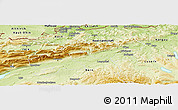 Physical Panoramic Map of Solothurn