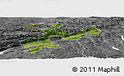 Satellite Panoramic Map of Solothurn, desaturated