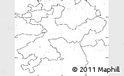 Blank Simple Map of Solothurn, no labels