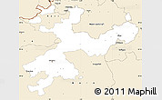 Classic Style Simple Map of Solothurn