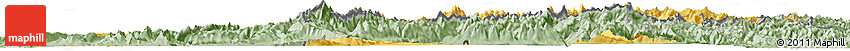 Savanna Style Horizon Map of Genferseeregion