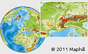 Physical Location Map of Genferseeregion