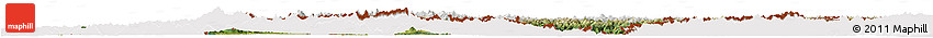 Satellite Horizon Map of Switzerland, cropped outside