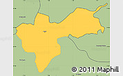 Savanna Style Simple Map of Basel-Stadt