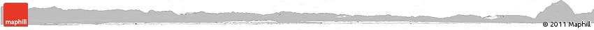 Gray Horizon Map of Nordwestschweiz, single color outside