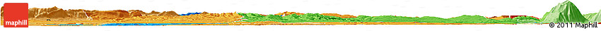 Political Horizon Map of Nordwestschweiz, political shades outside