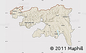 Shaded Relief Map of Nordwestschweiz, cropped outside