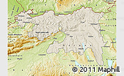 Shaded Relief Map of Nordwestschweiz, physical outside