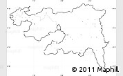 Blank Simple Map of Nordwestschweiz, cropped outside, no labels