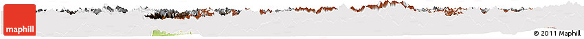 Physical Horizon Map of Graubünden, cropped outside