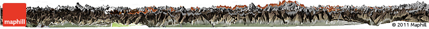 Physical Horizon Map of Graubünden, darken, semi-desaturated