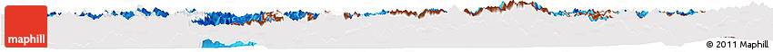 Political Horizon Map of Graubünden, cropped outside