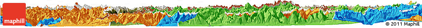 Satellite Horizon Map of Graubünden, political outside