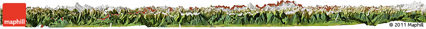 Satellite Horizon Map of Graubünden